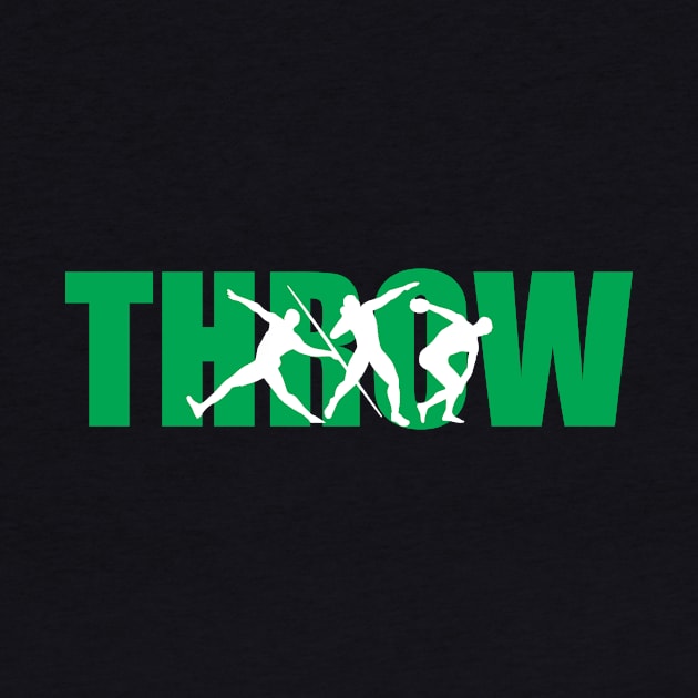 THROWS green by Athletics Inc